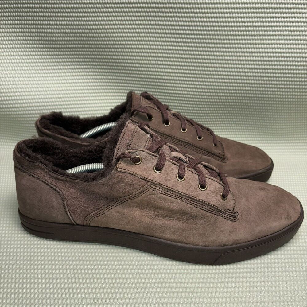 UGG Bueller Sneakers Washed Genuine Shearling Lined Capra Men’ Size 13 1009244